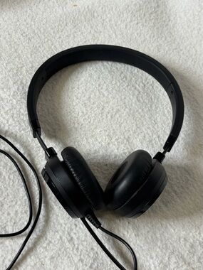 Dell pro stereo Black Wired Over-Ear Headphones - Comfortable Sound